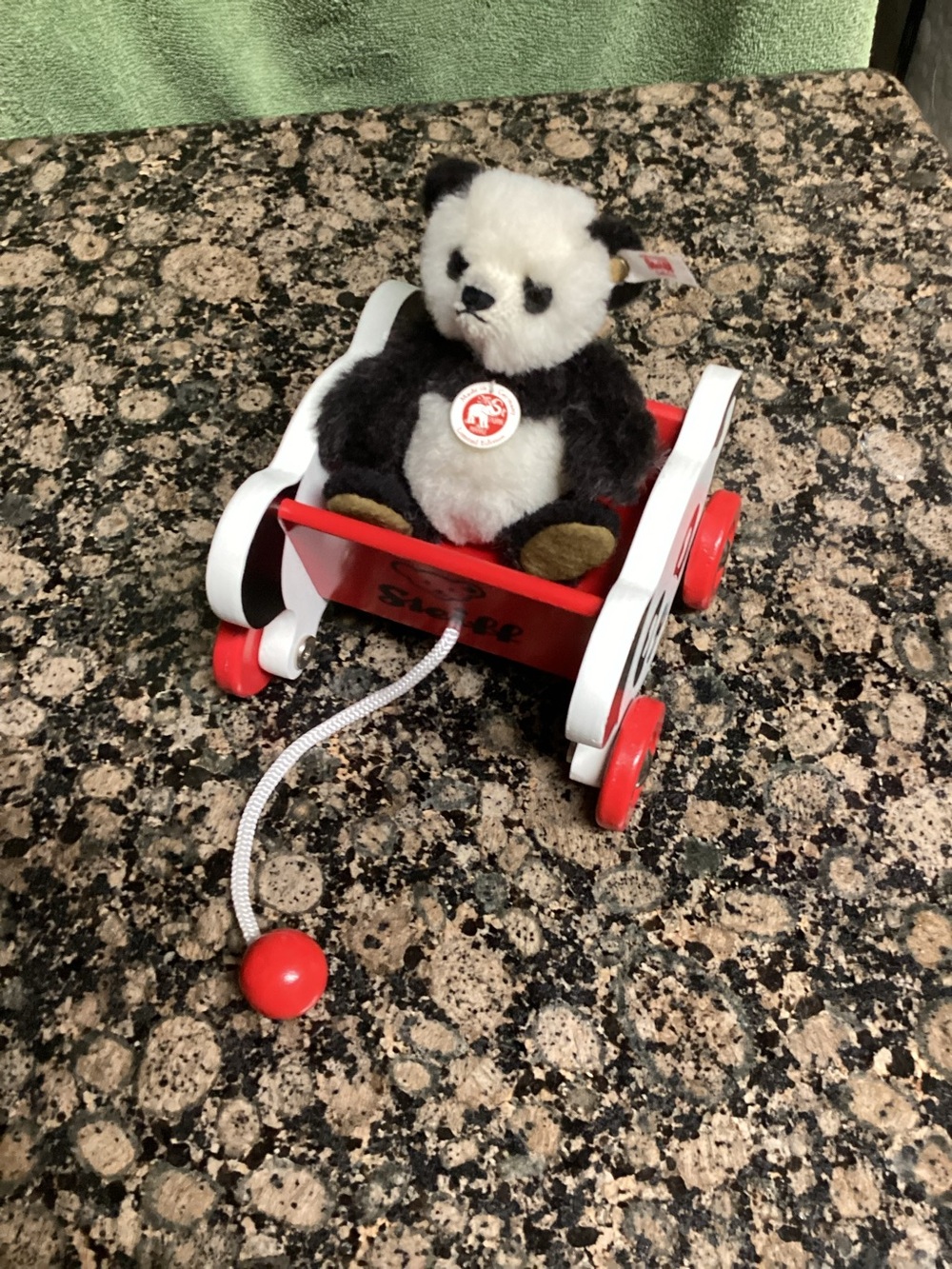 Mochi mini panda with cart # 683510